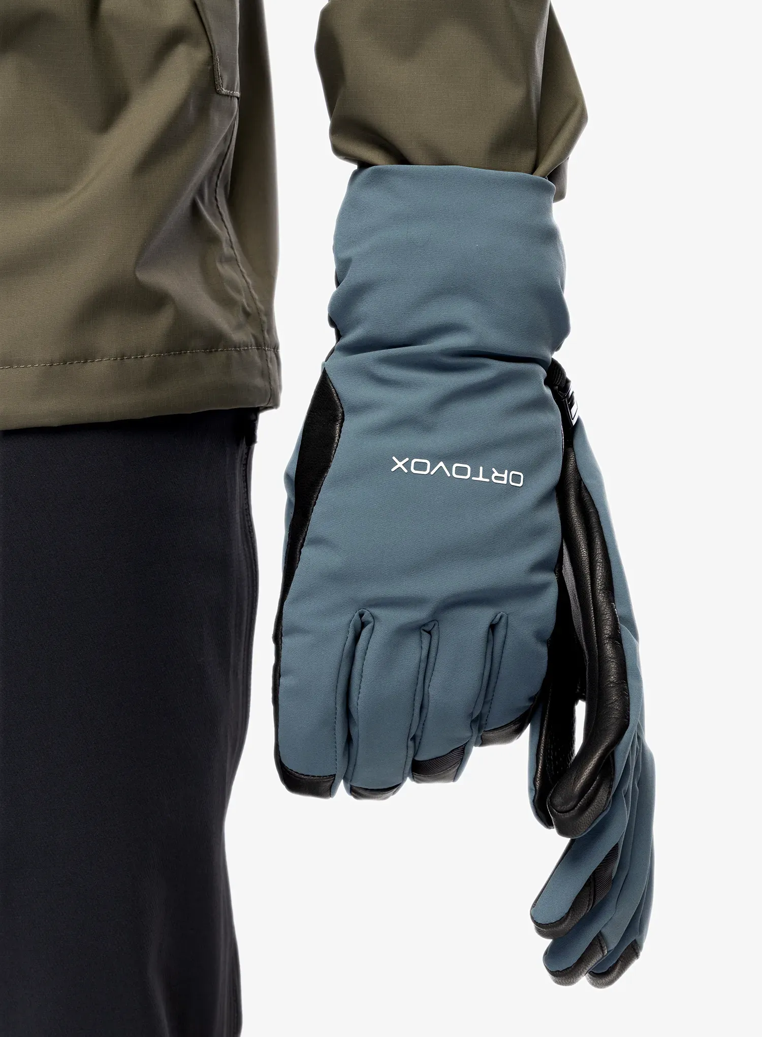 Rukavice softshell Ortovox Tour Glove - dark arctic grey