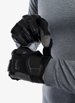Taktické rukavice MoG Target High Abrasion ErgoShield - black
