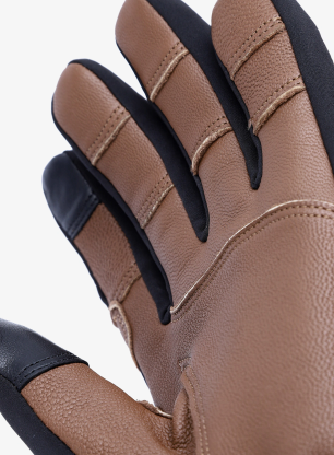 Rukavice Viking Knox Multifunction - black/brown