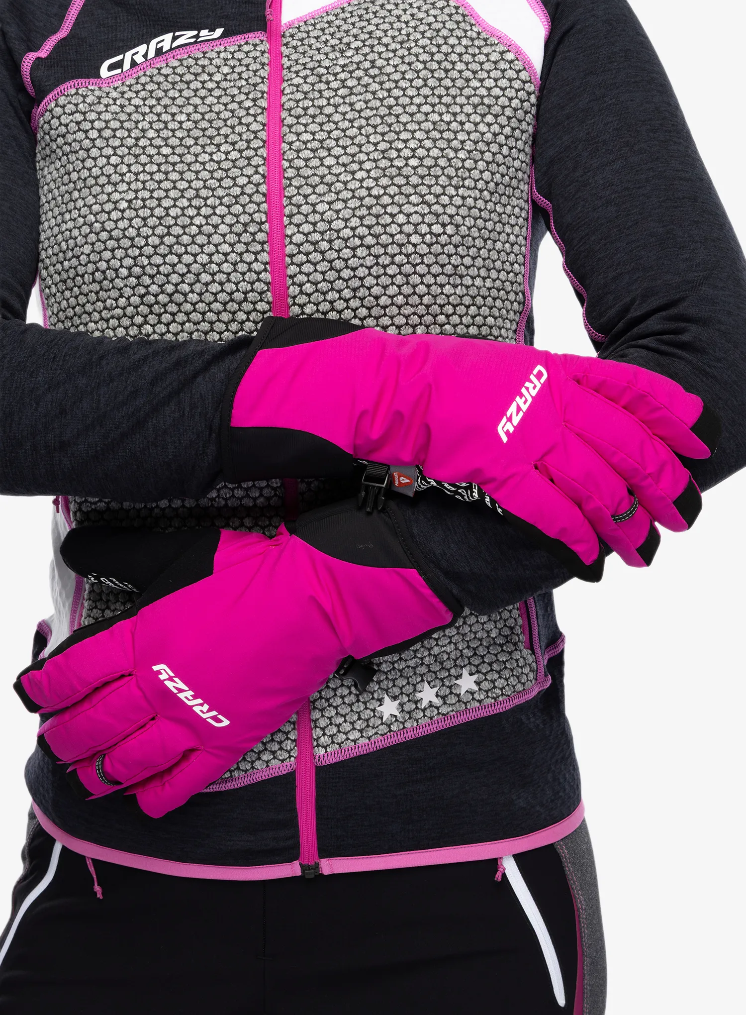 Turistické rukavice Crazy Gloves Inspire - pop