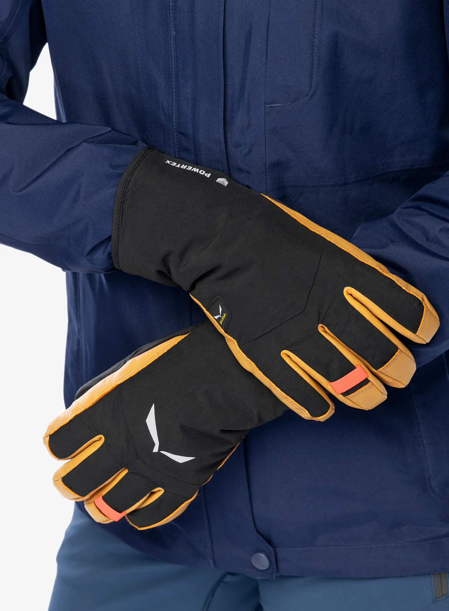 Nepremokavé rukavice Salewa Ortles PTX/TWR Gloves - black out