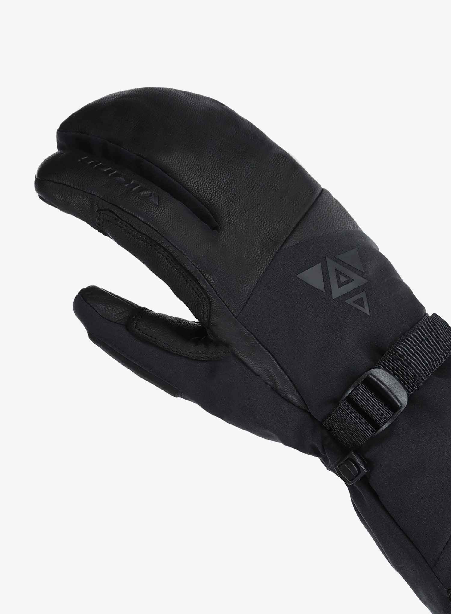 Nepremokavé rukavice Viking Norvik Pro Lobster Freeride - full black