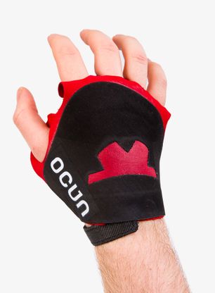 Lezecké rukavice Ocun Crack Gloves Lite - red