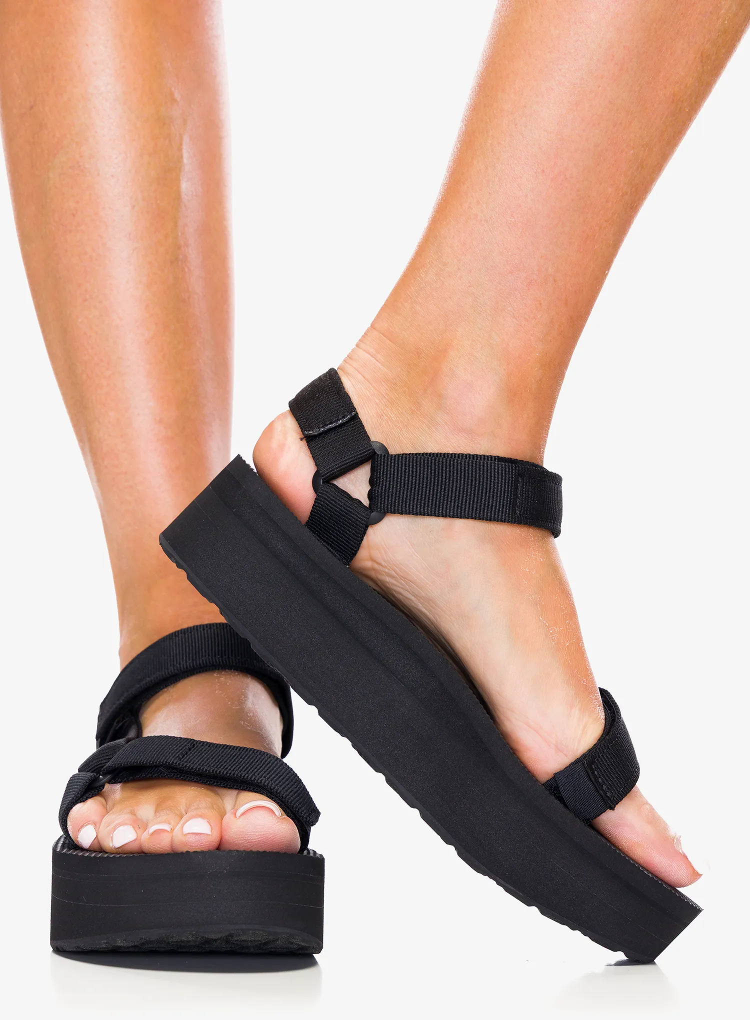 Dámske sandále Teva Flatform Universal - black