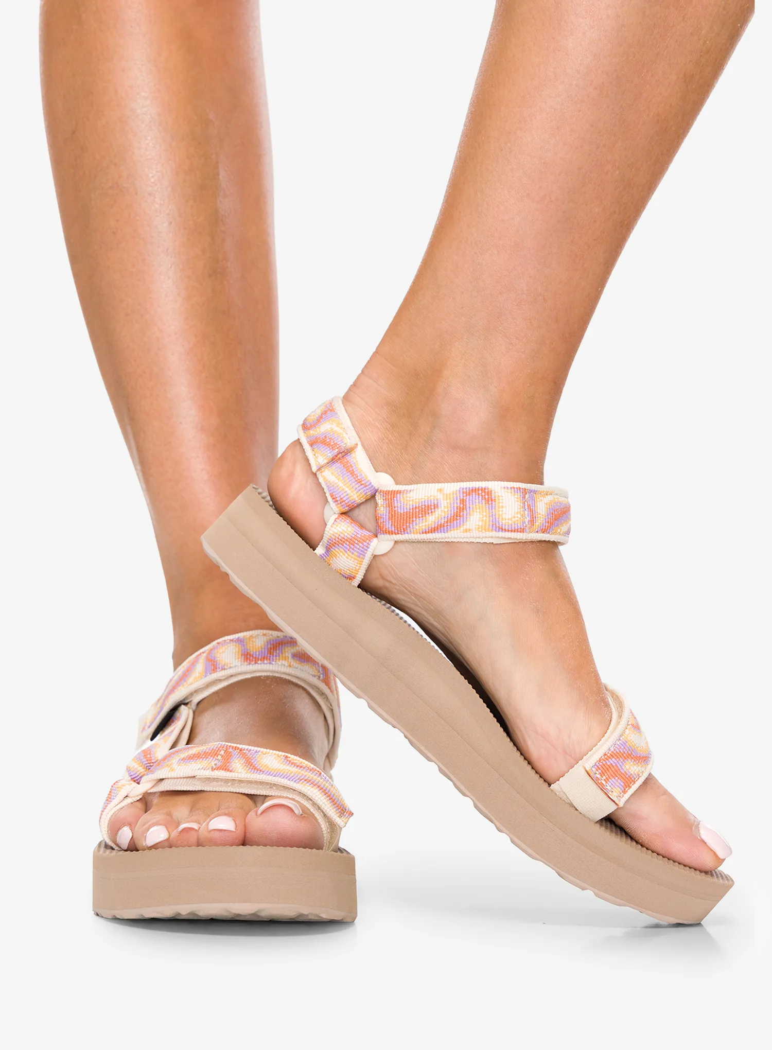 Dámske sandále Teva Midform Universal - neon fade coconut
