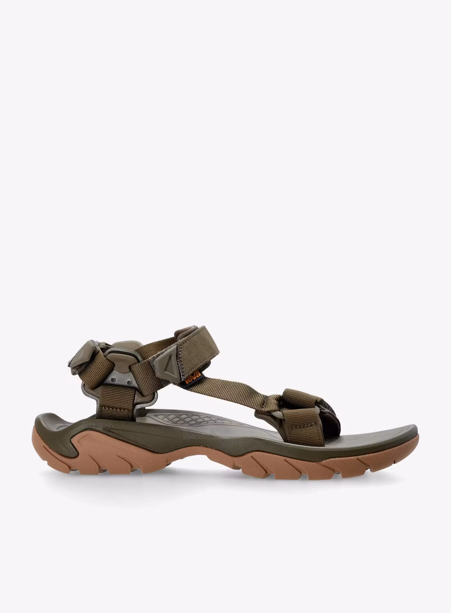 Trekingové sandále Teva Terra Fi 5 Universal - dark olive/honey brown