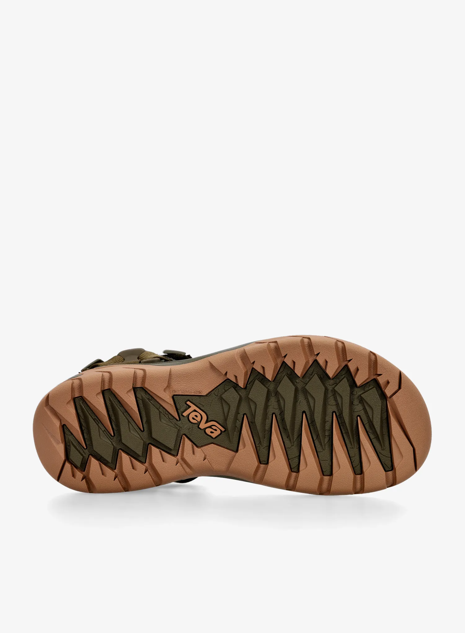 Trekingové sandále Teva Terra Fi 5 Universal - dark olive/honey brown