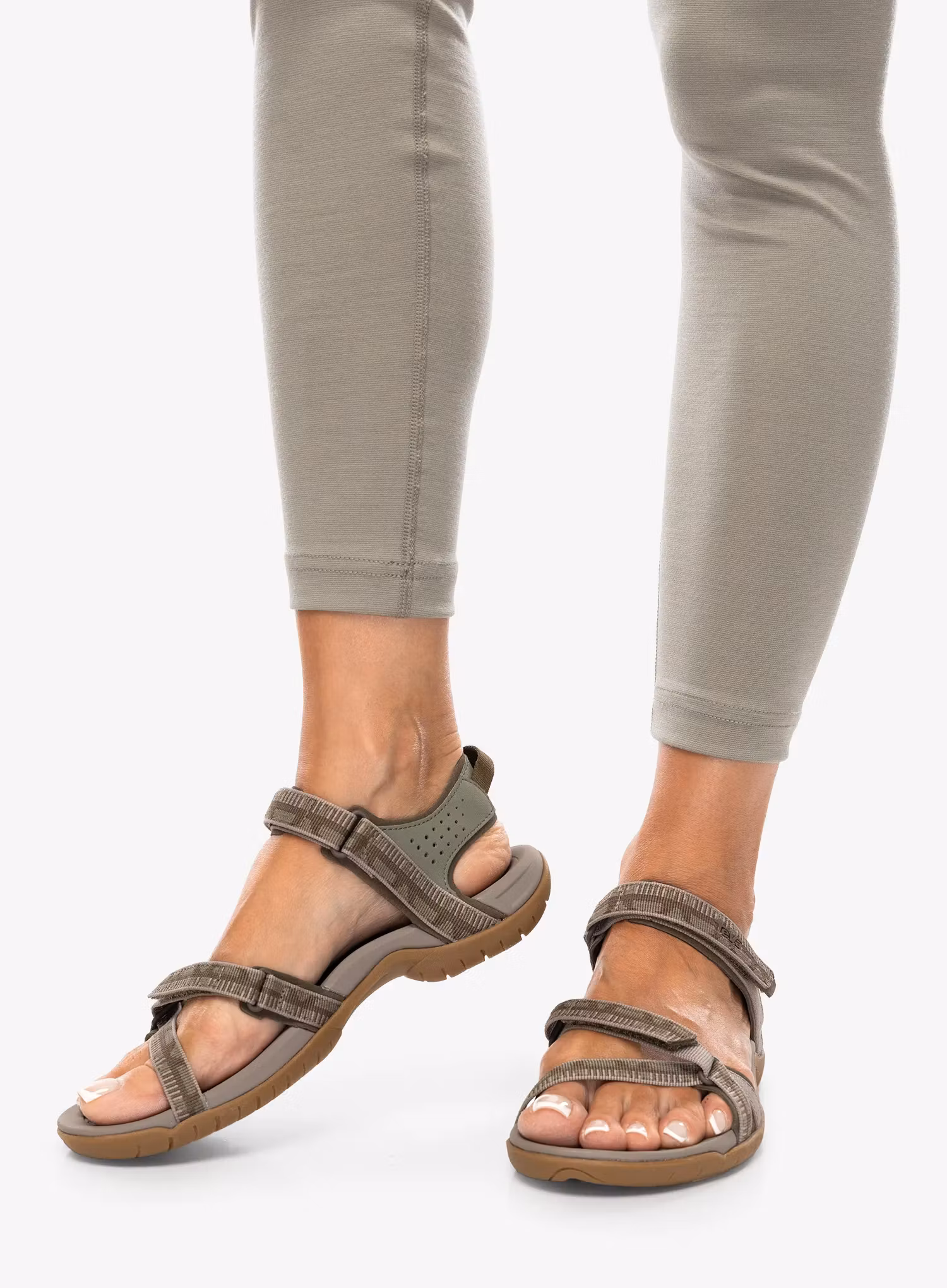 Turistické sandále dámske Teva Verra - archive criss cross olive