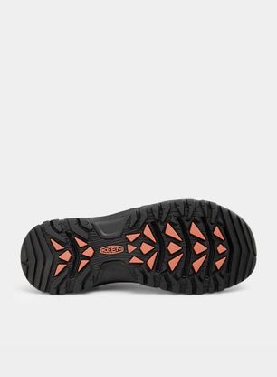 Trekingové sandále Keen Targhee III Sandal - grey/black