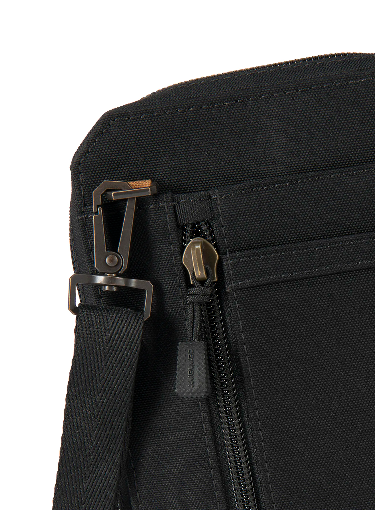 Vrecúško Carhartt Nylon Duck Crossbody Wallet - black