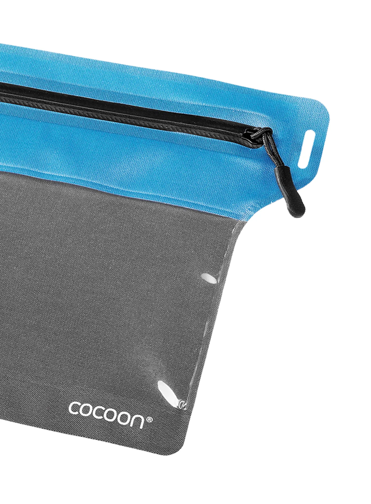 Vrecúško Cocoon Zippered Flat Document Bag S - grey/blue