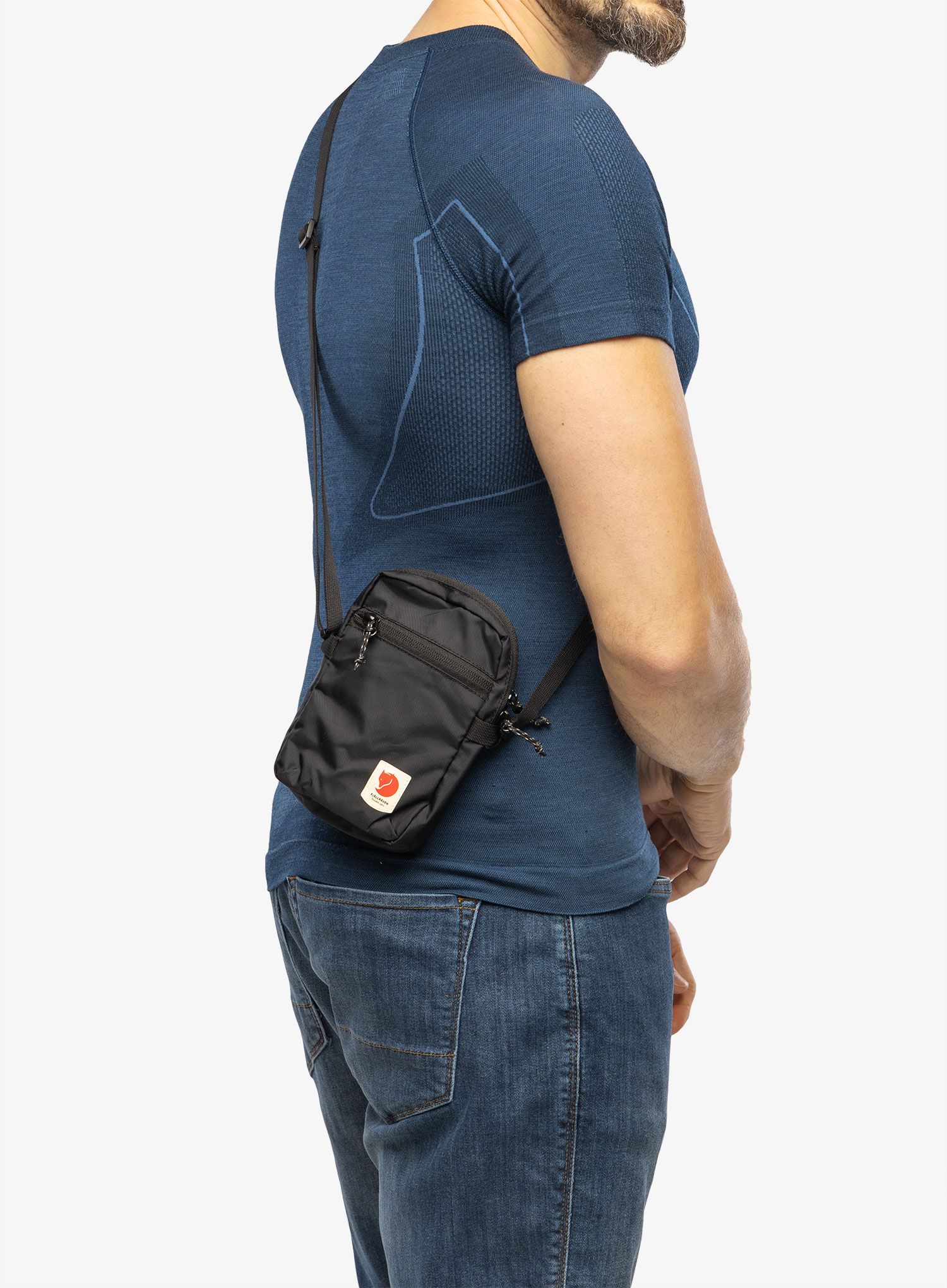 Vrecúško Fjallraven High Coast Pocket - black