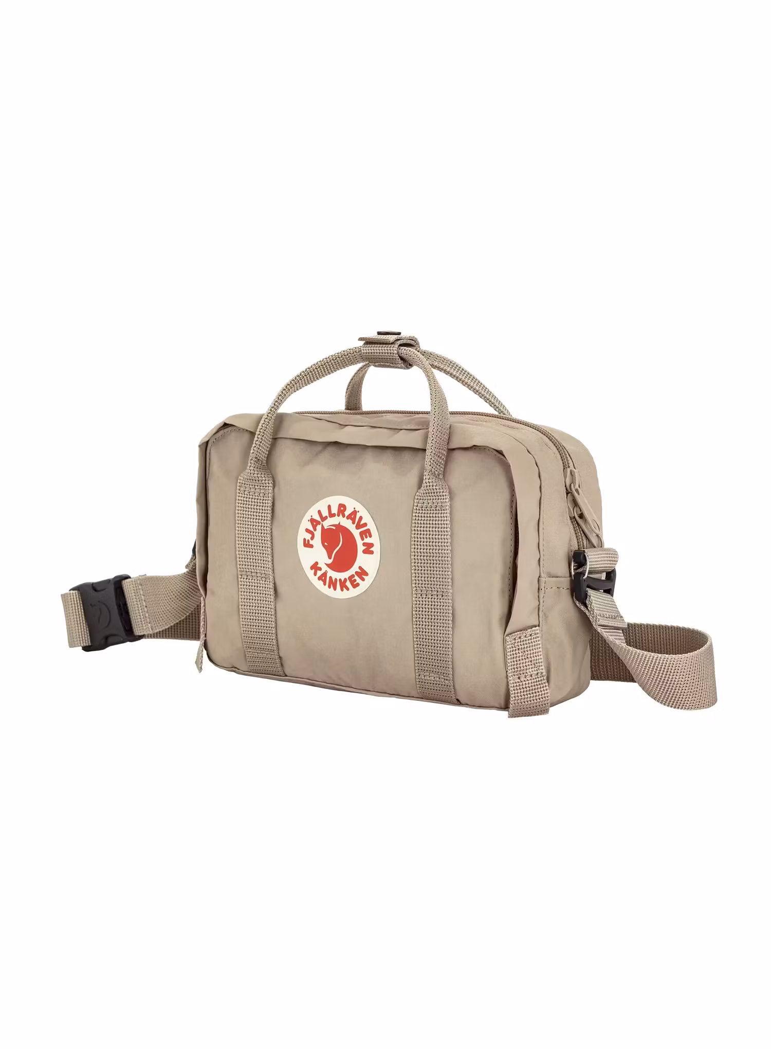 Vrecúško Fjallraven Kanken Crossbody - fossil