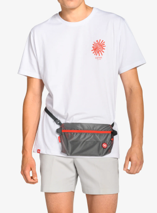 Vrecúško Pajak Ultralight Sling Bag - silver