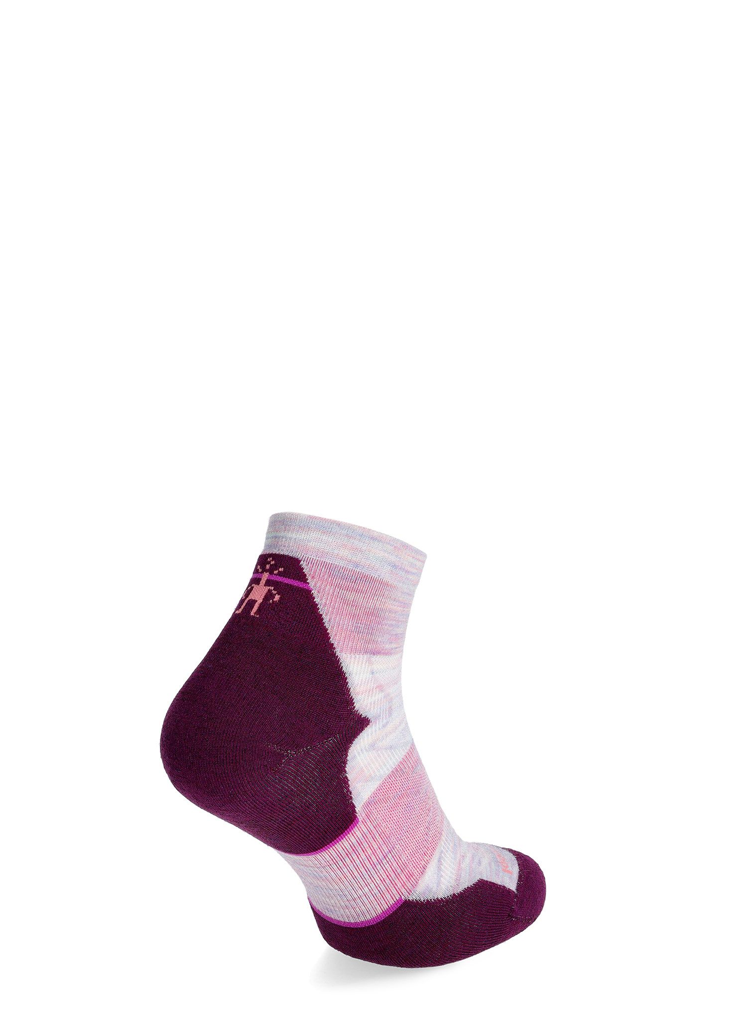 Ponožky dámske Smartwool Run Targeted Cushion Ankle Socks - purple/eclipse