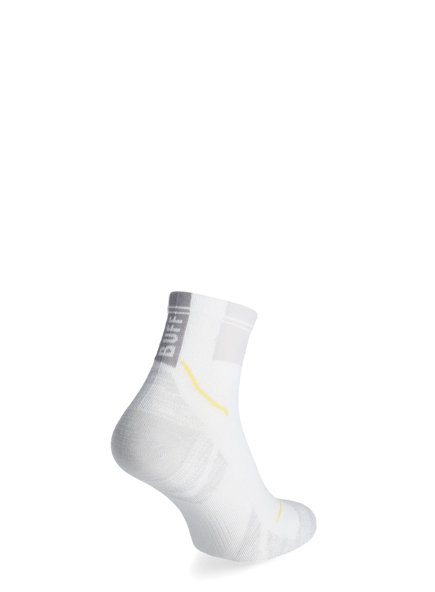 Ponožky na behanie Buff Coolnet Quarter Sock CQ - white