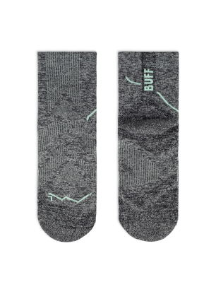 Ponožky na behanie Buff Dryflx Quarter Sock DQ - light grey