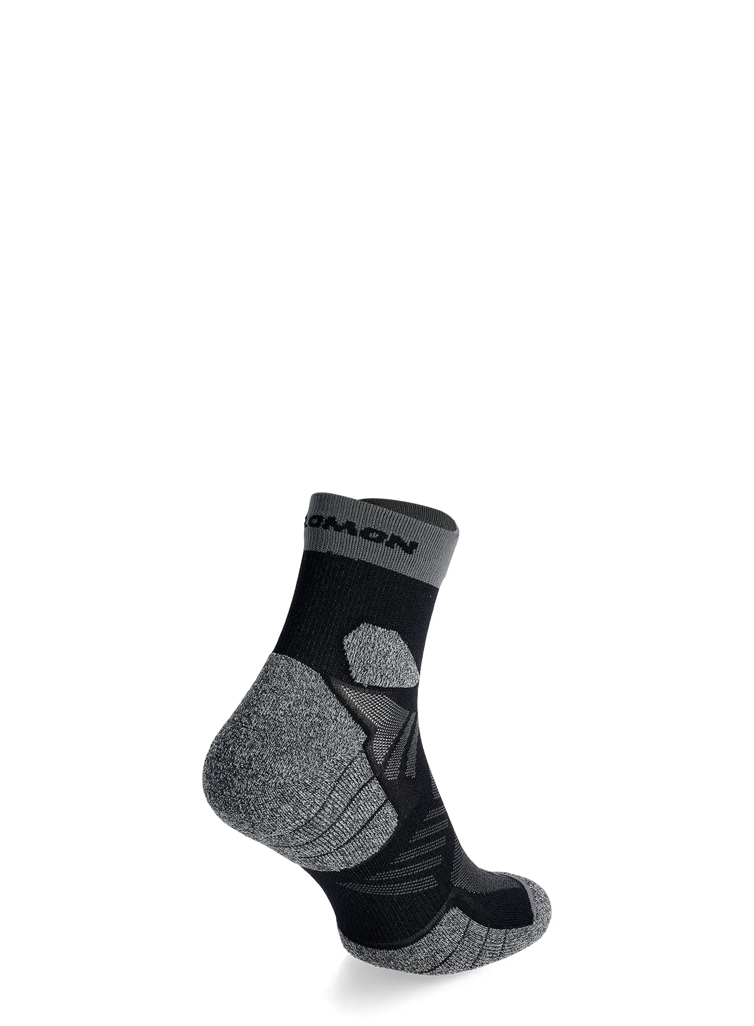 Ponožky na behanie Salomon Aero Ankle - black/castelrock