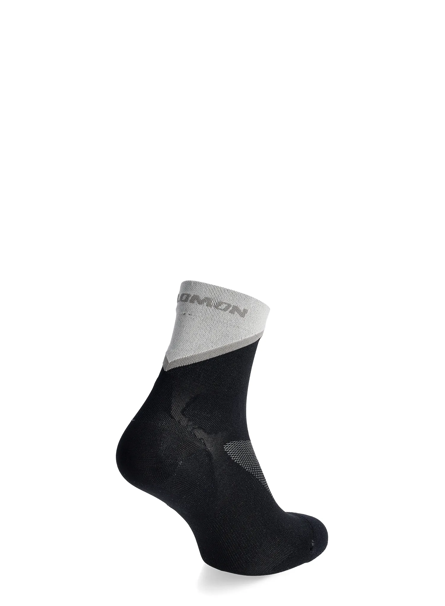 Ponožky na behanie Salomon Pulse Ankle - black/gull gray/silver cloud