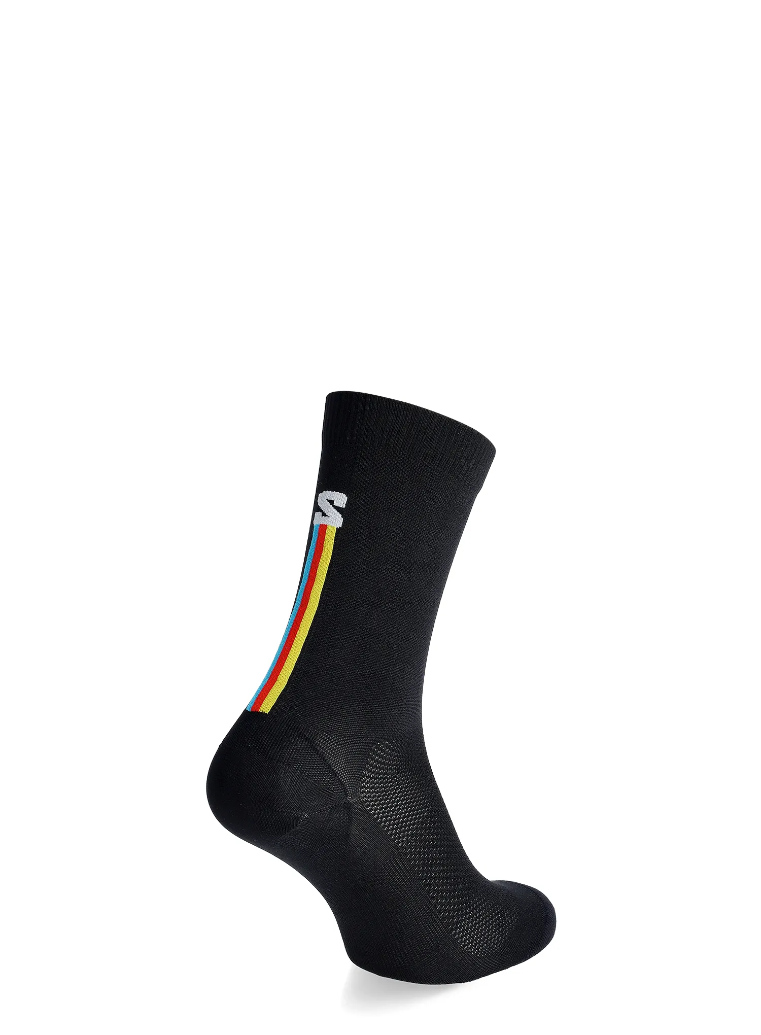 Ponožky na behanie Salomon Pulse Race Flag Crew - black