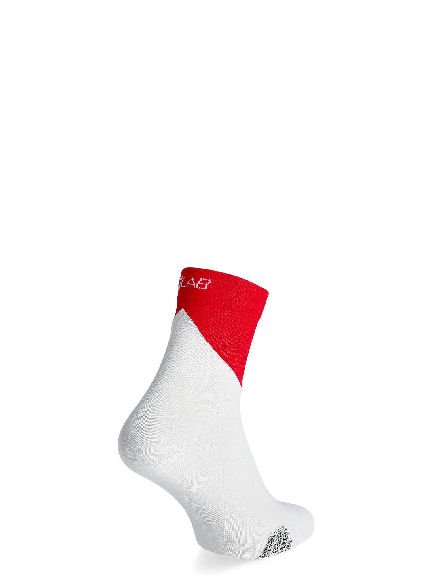Ponožky na behanie Salomon S/Lab Phantasm Ankle - white/fiery red