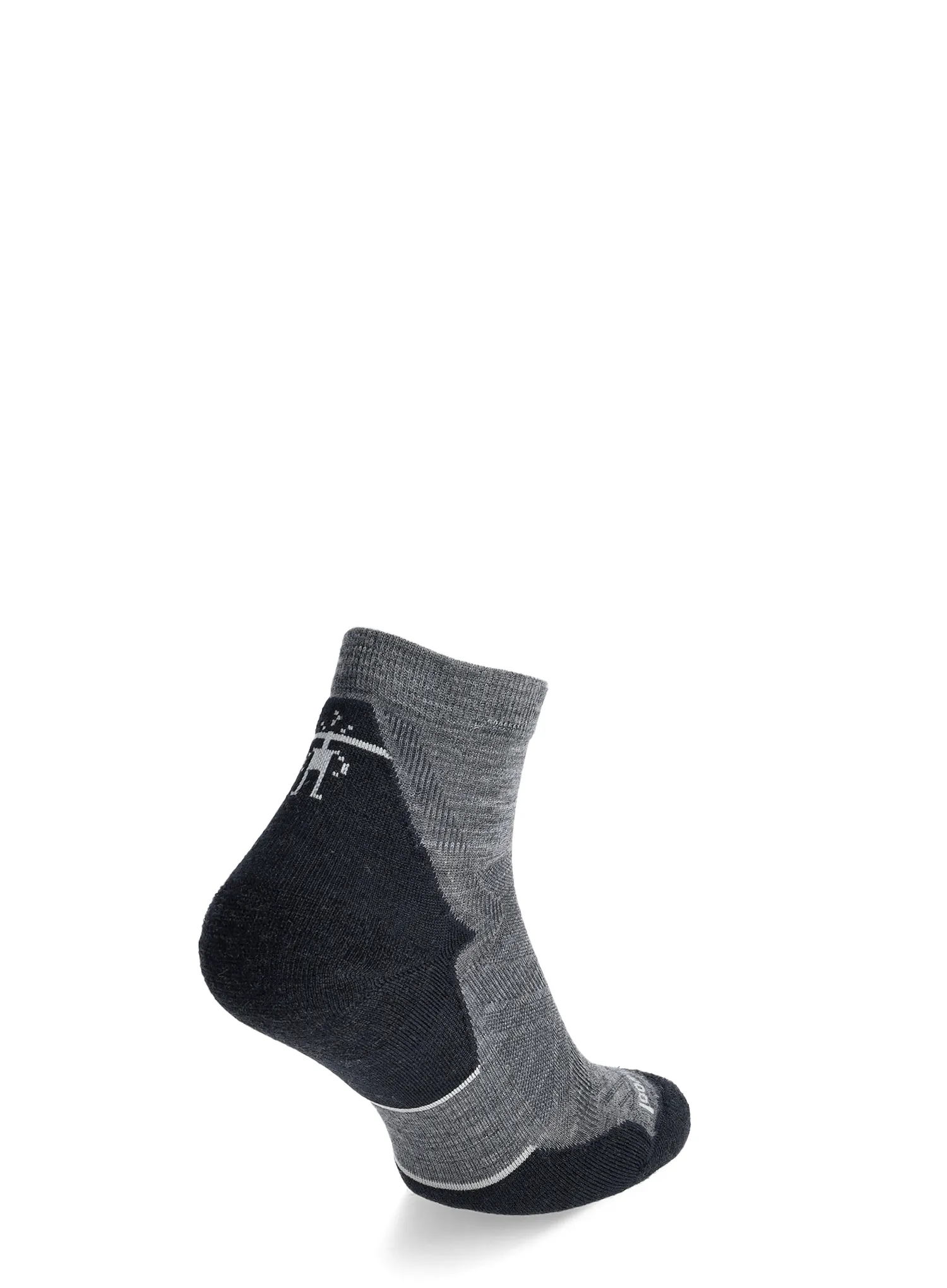 Ponožky na behanie Smartwool Run Targeted Cushion Ankle Socks - medium gray