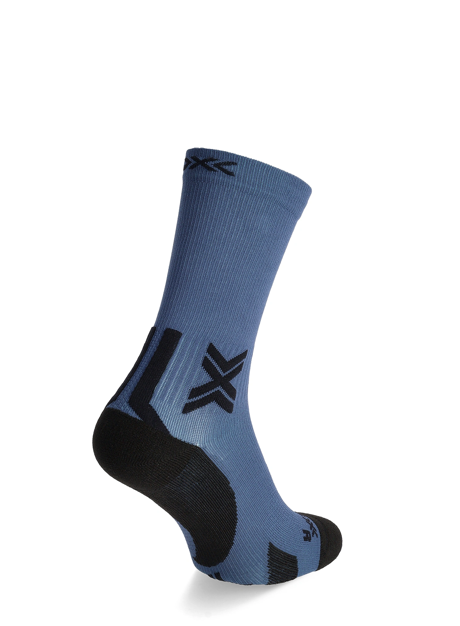 Ponožky na behanie X-Socks Run Discover Crew - marine/x black