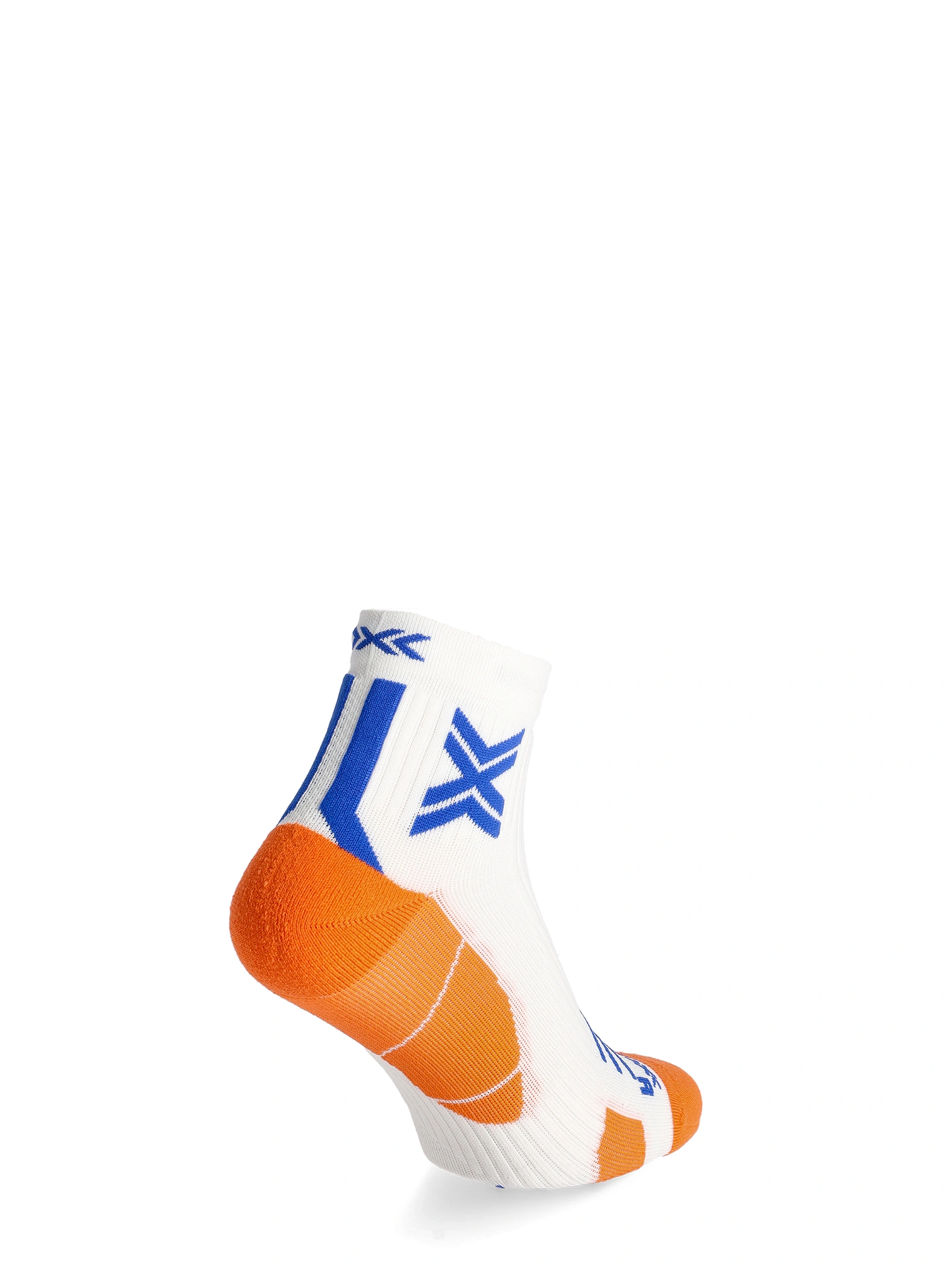Ponožky na behanie X-Socks Run Expert Ankle - white/orange/twyce blue