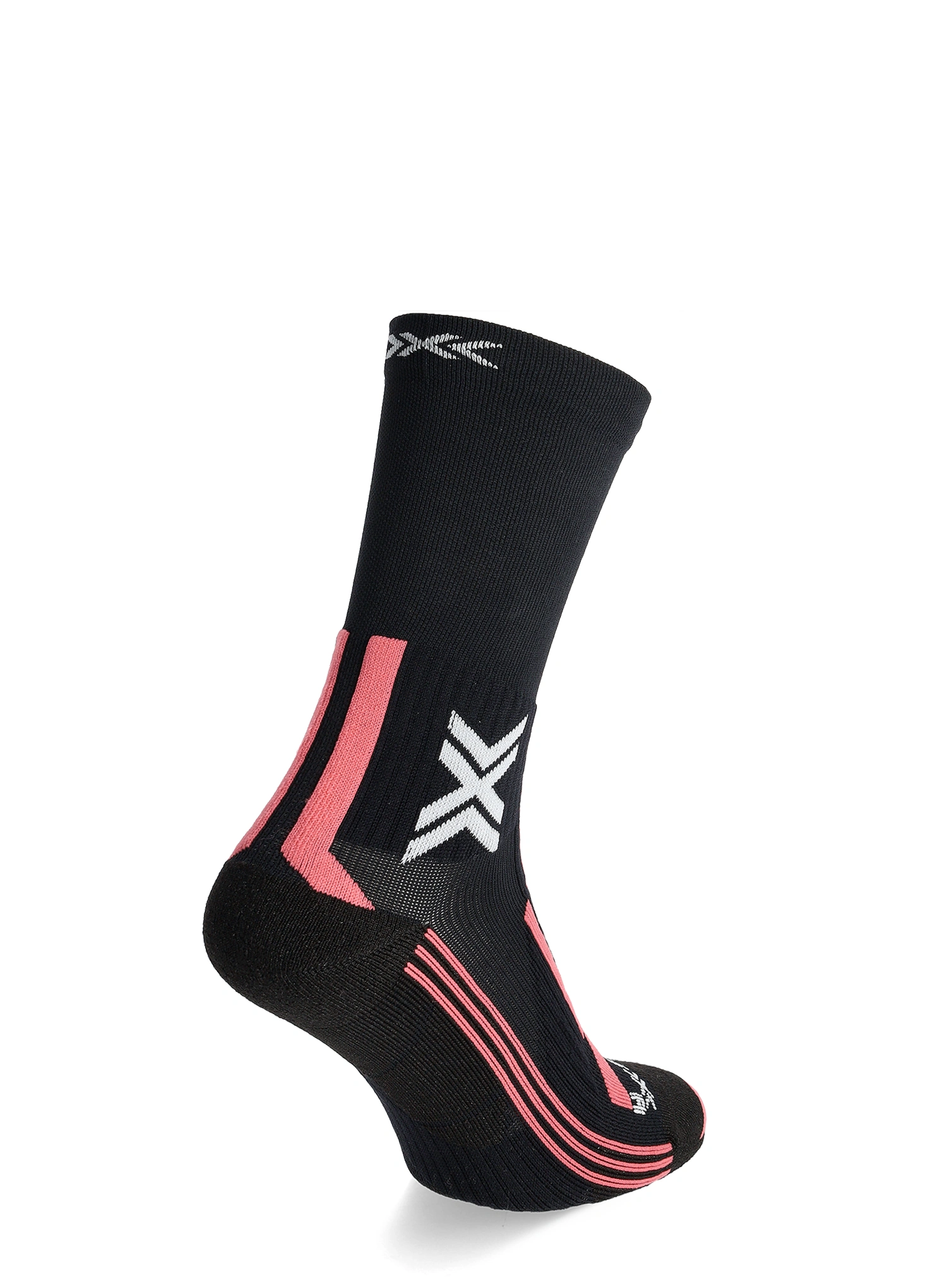 Bežecké ponožky dámske X-Socks Trailrun Perform Crew - x black/dusty rose