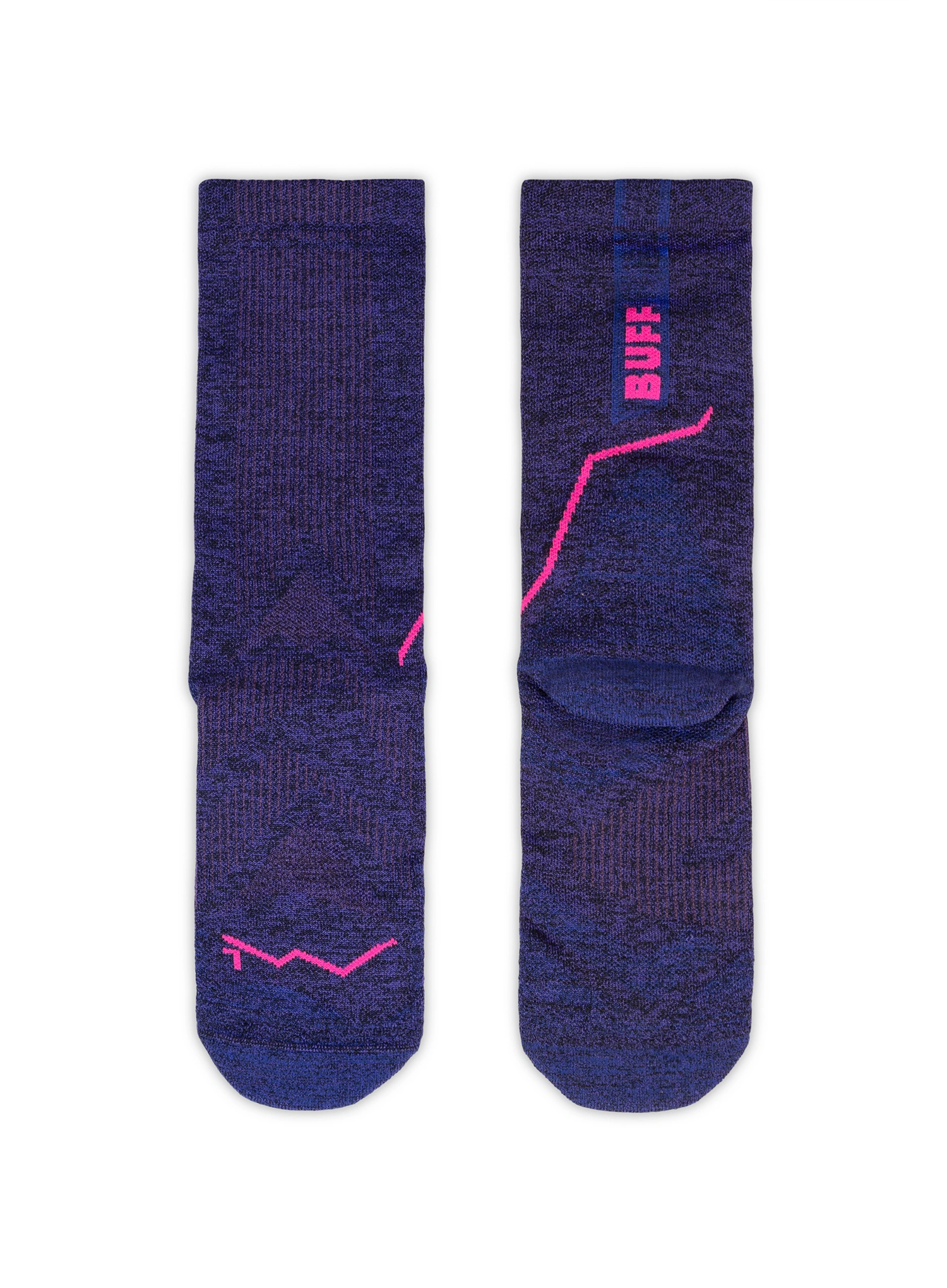 Bežecké ponožky Buff Dryflx Crew Sock DC - ultramarine