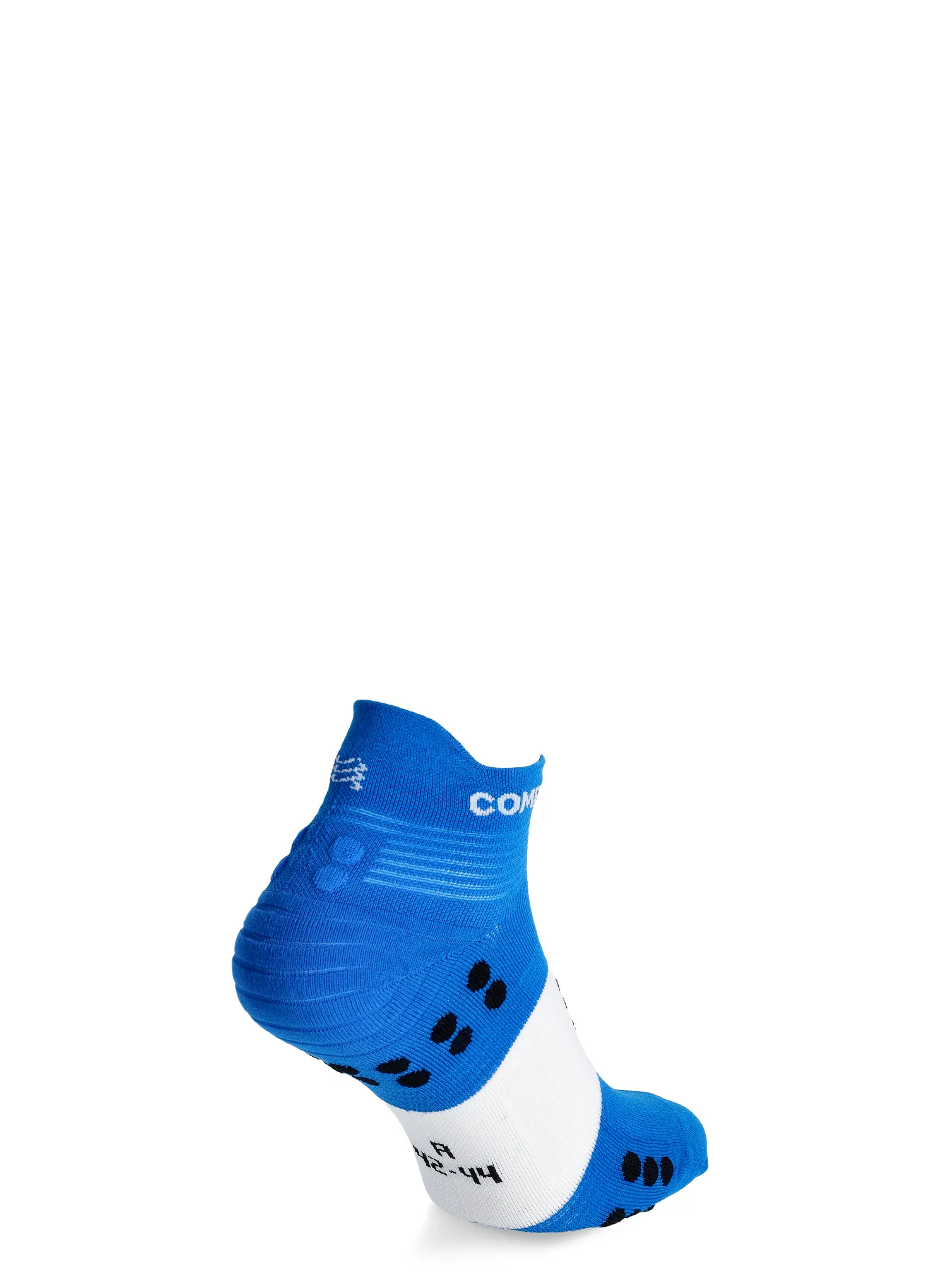Bežecké ponožky Compressport Pro Racing Socks v4.0 Run Low - princess blue/white