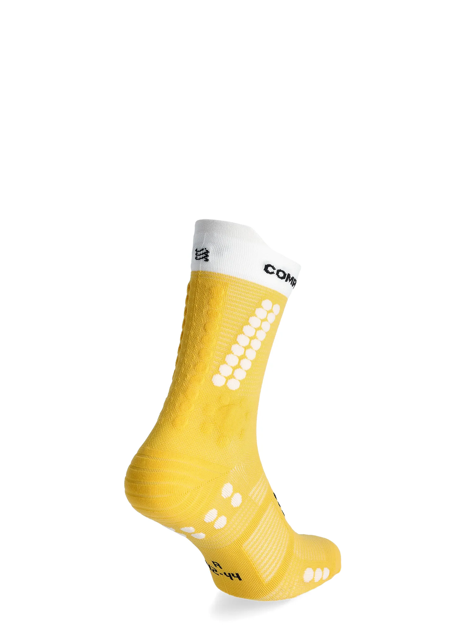 Bežecké ponožky Compressport Pro Racing Socks v4.0 Trail - lemon/white