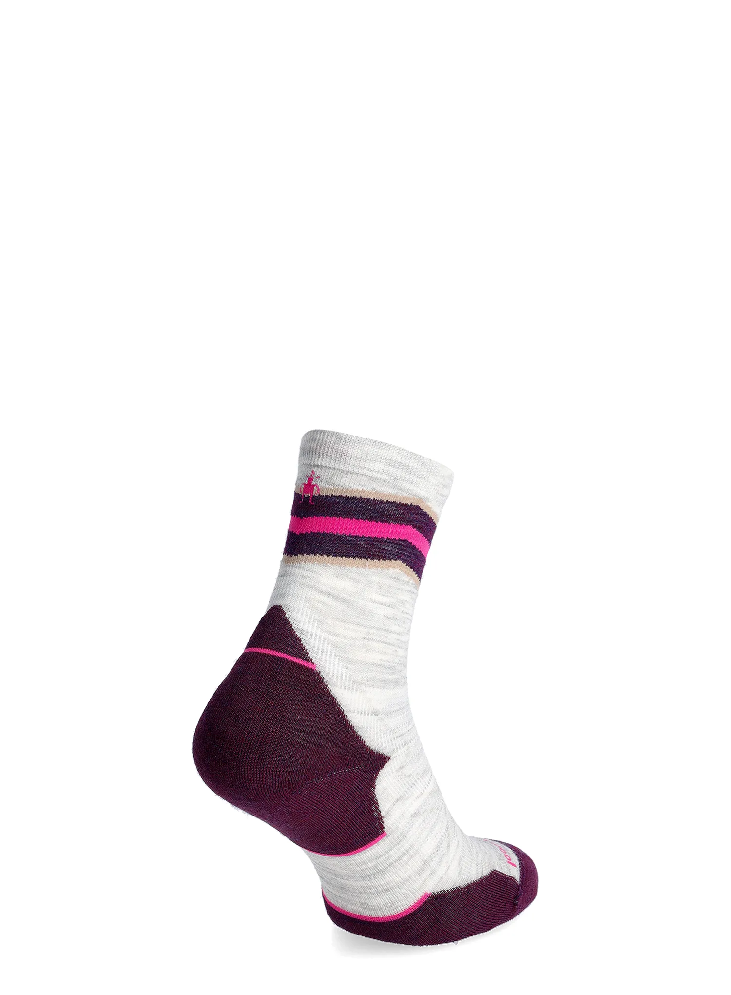 Bežecké ponožky dámske Smartwool Run Targeted Cushion Mid Crew Socks - ash