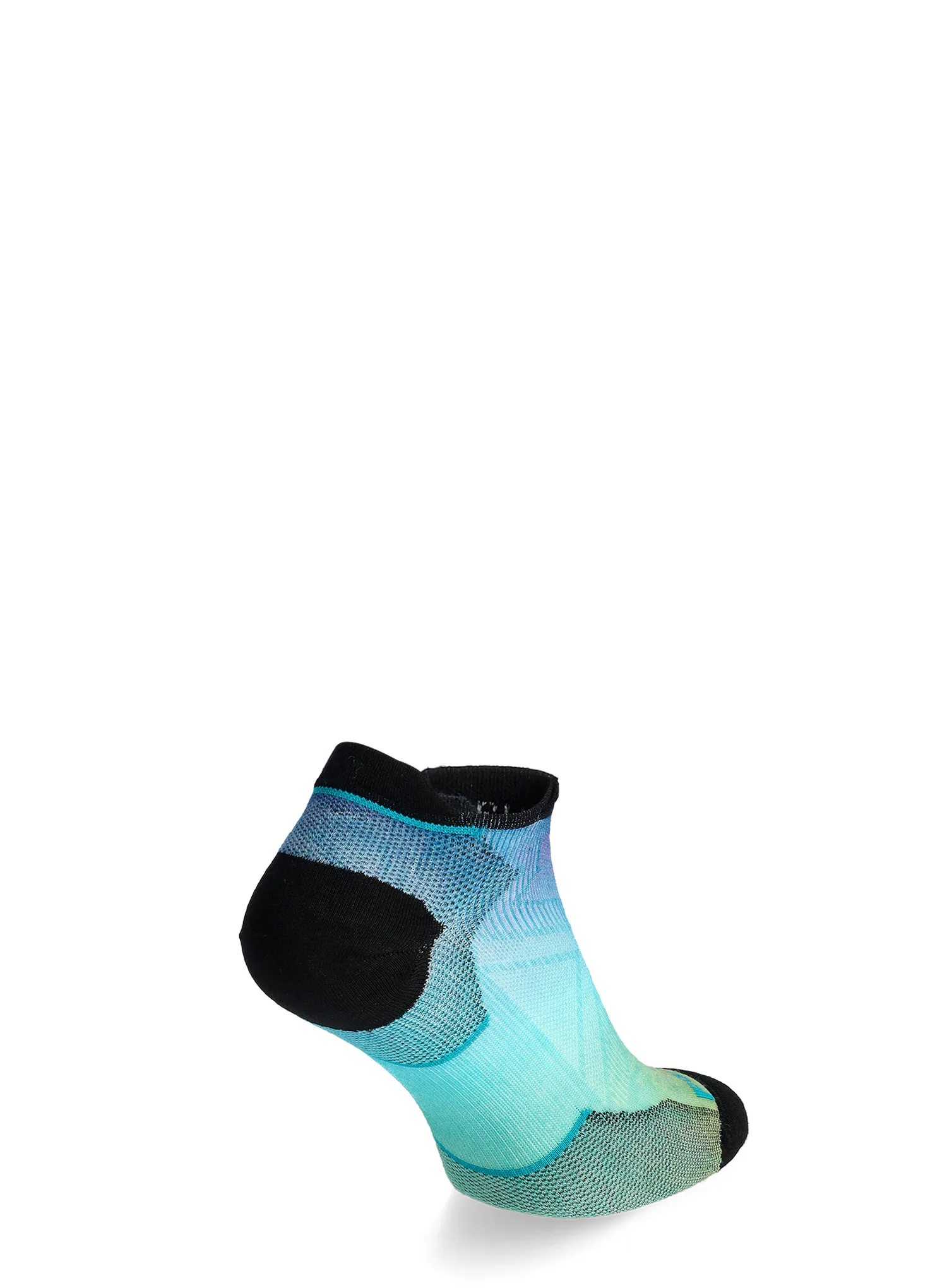 Bežecké ponožky dámske Smartwool Run Zero Cushion Ombre Print Low Ankle Socks - capri