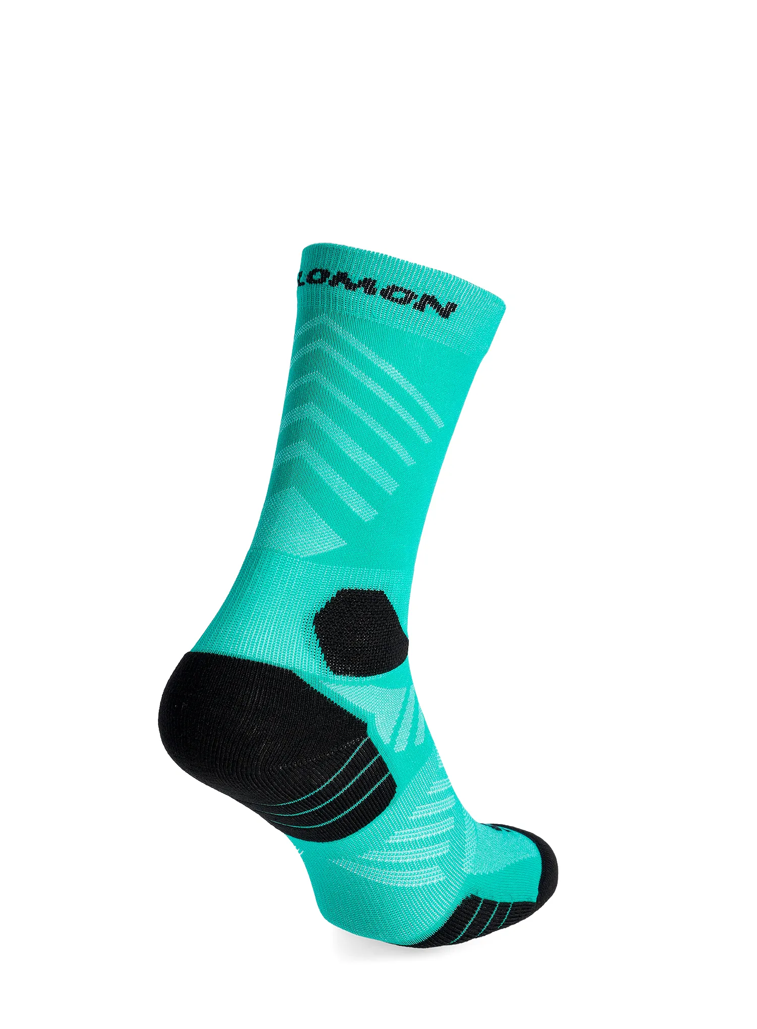 Bežecké ponožky Salomon Aero Crew - dynasty green/waterfall