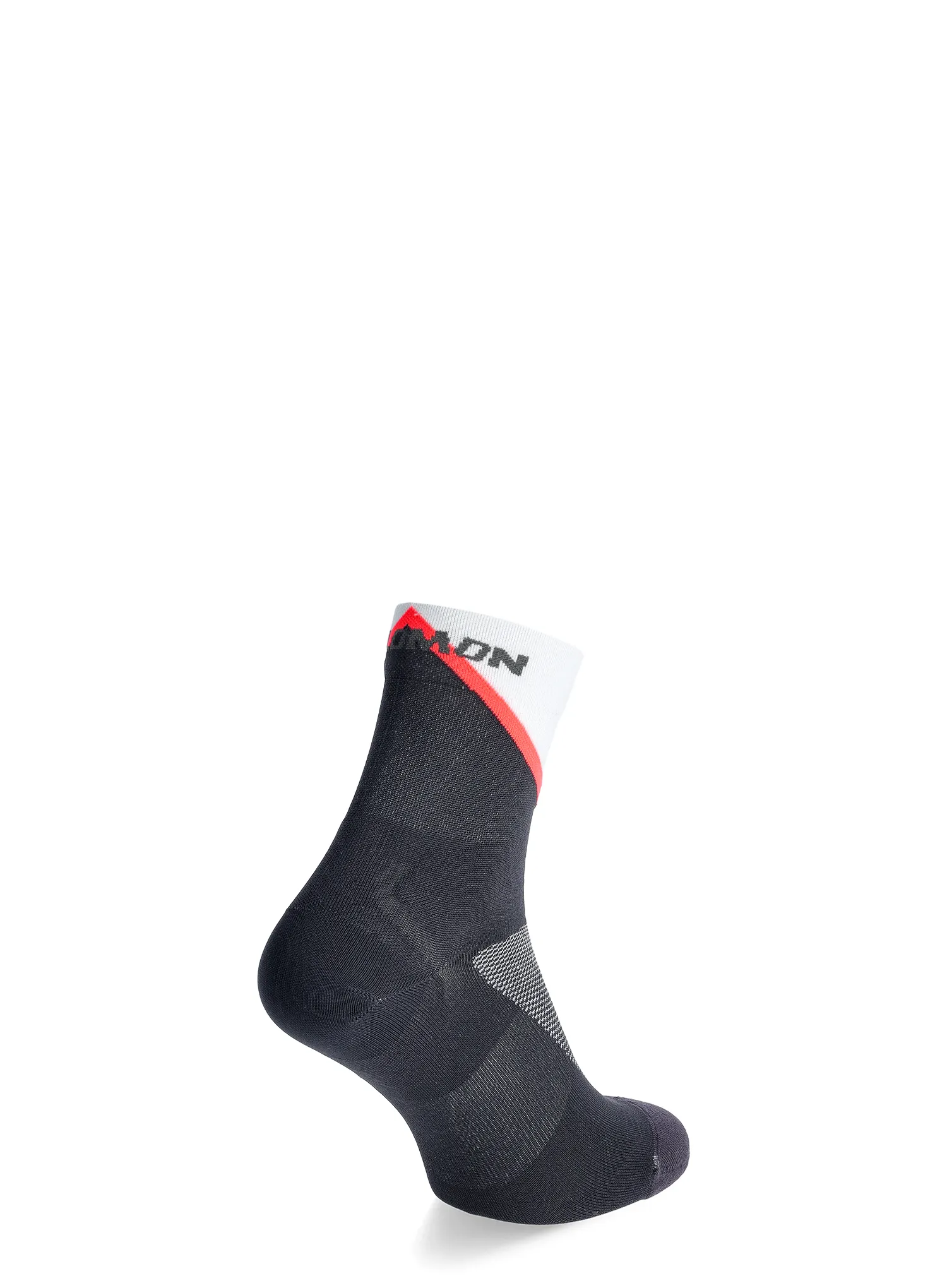 Bežecké ponožky Salomon Pulse Ankle - icicle/nine iron/neon flame