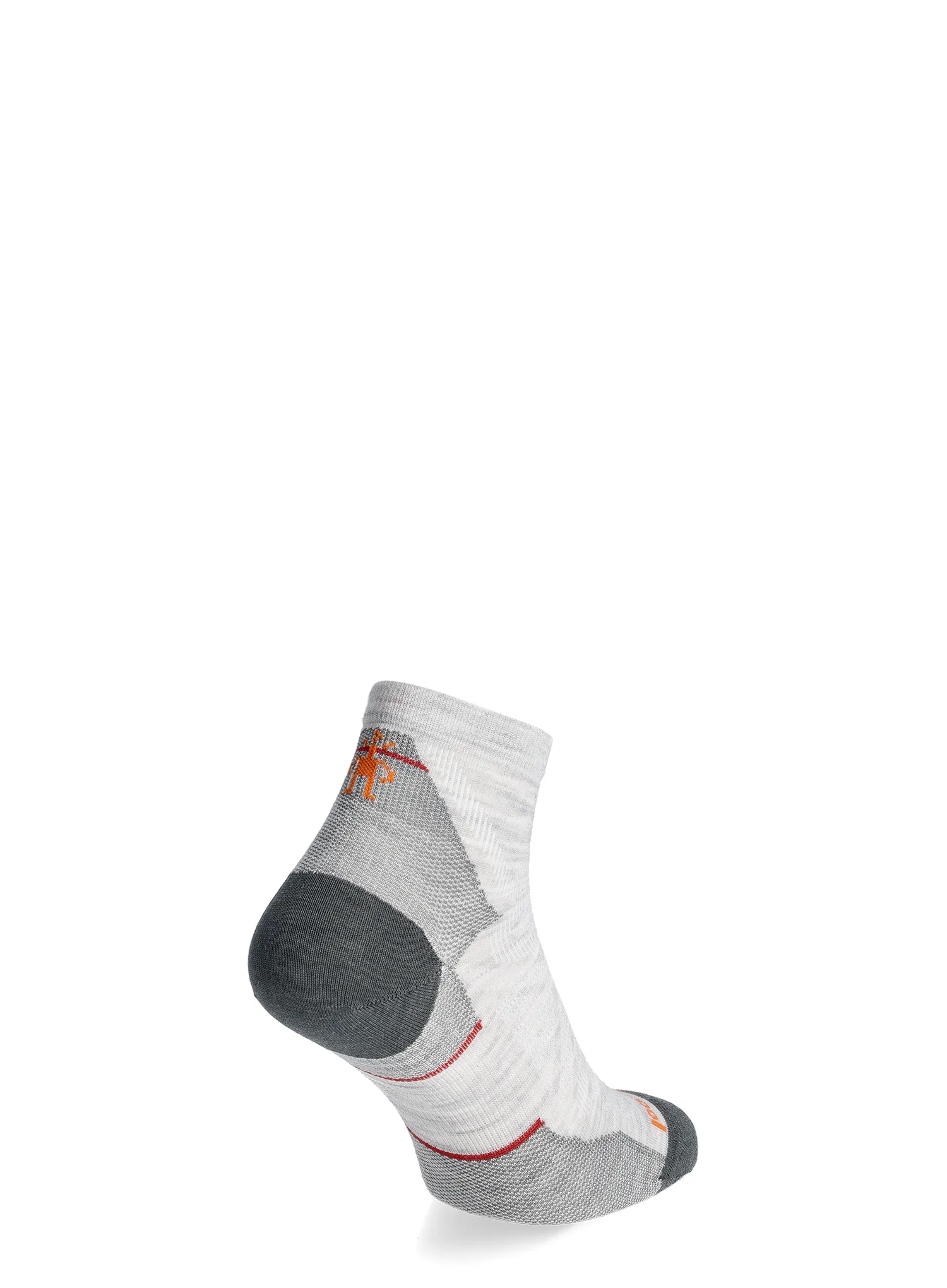 Bežecké ponožky Smartwool Run Zero Cushion Ankle Socks - ash