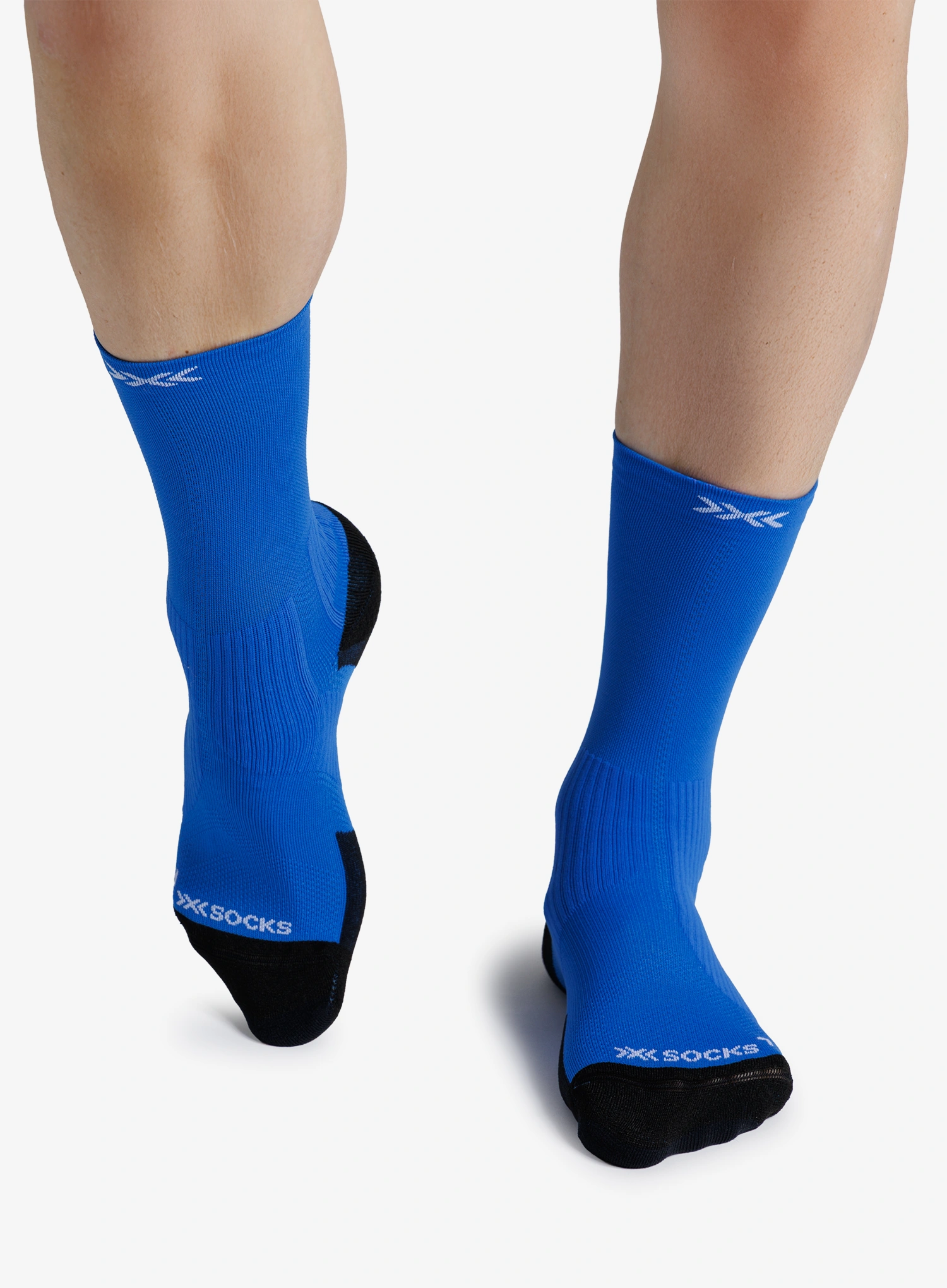 Bežecké ponožky X-Socks Trailrun Perform Crew - electric blue