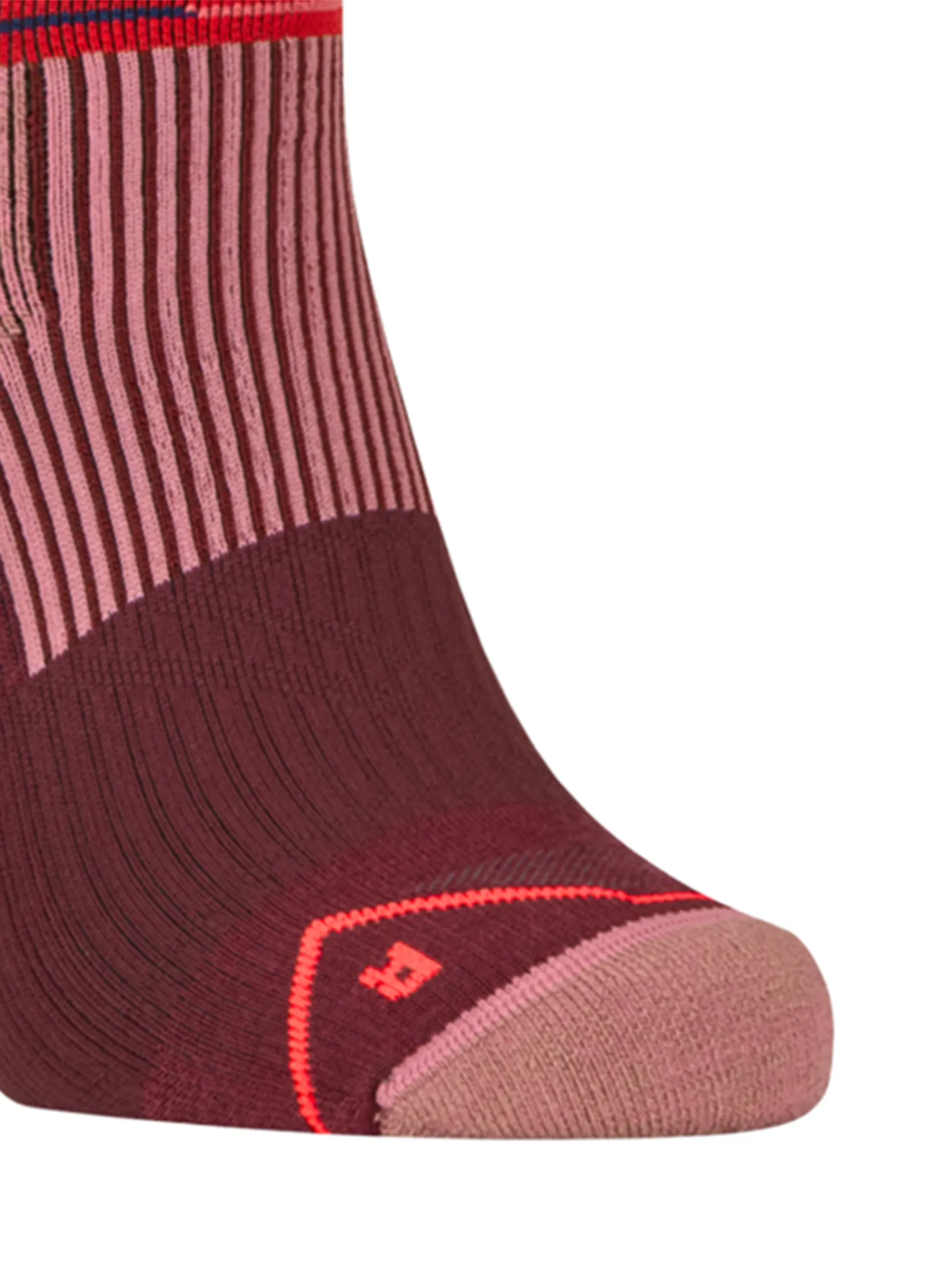 Merino ponožky dámske Ortovox All Mountain Quarter Socks - winetasting
