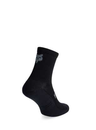 Merino ponožky Fox 6 Flexair Merino Sock - black