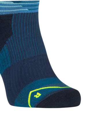 Merino ponožky Ortovox All Mountain Quarter Socks - petrol blue