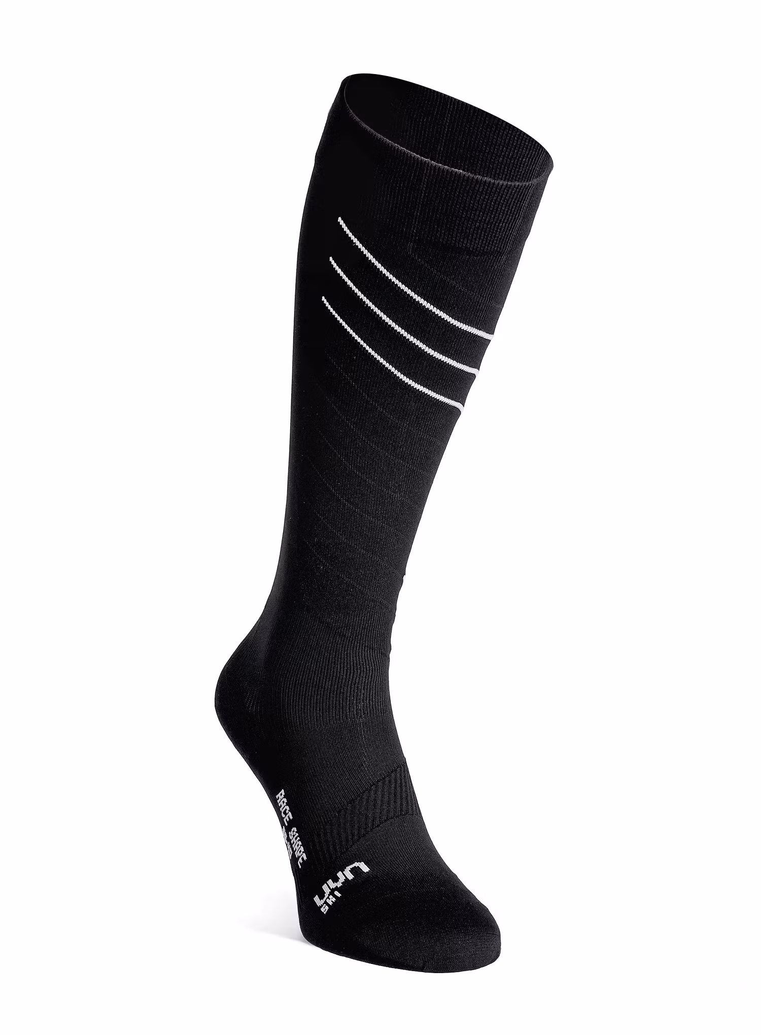 UYNSkiRaceShapeSocks_blackwhite8054216549718a.webp