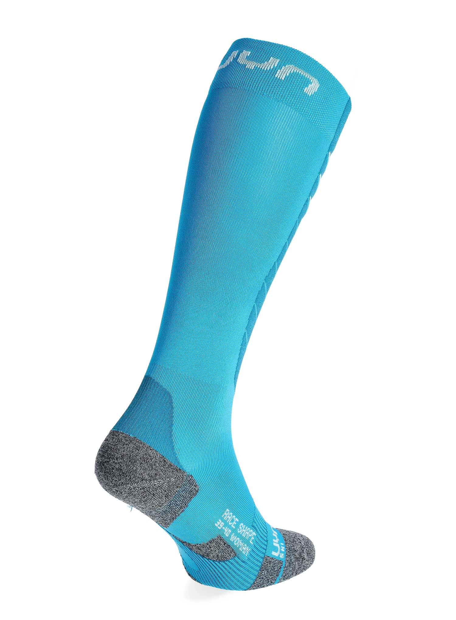 Lyžiarske ponožky dámske UYN Ski Race Shape Socks - turquoise/white