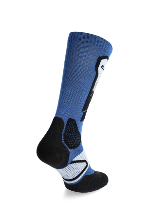 Lyžiarske ponožky Salomon S/Max - dazzling blue/white black