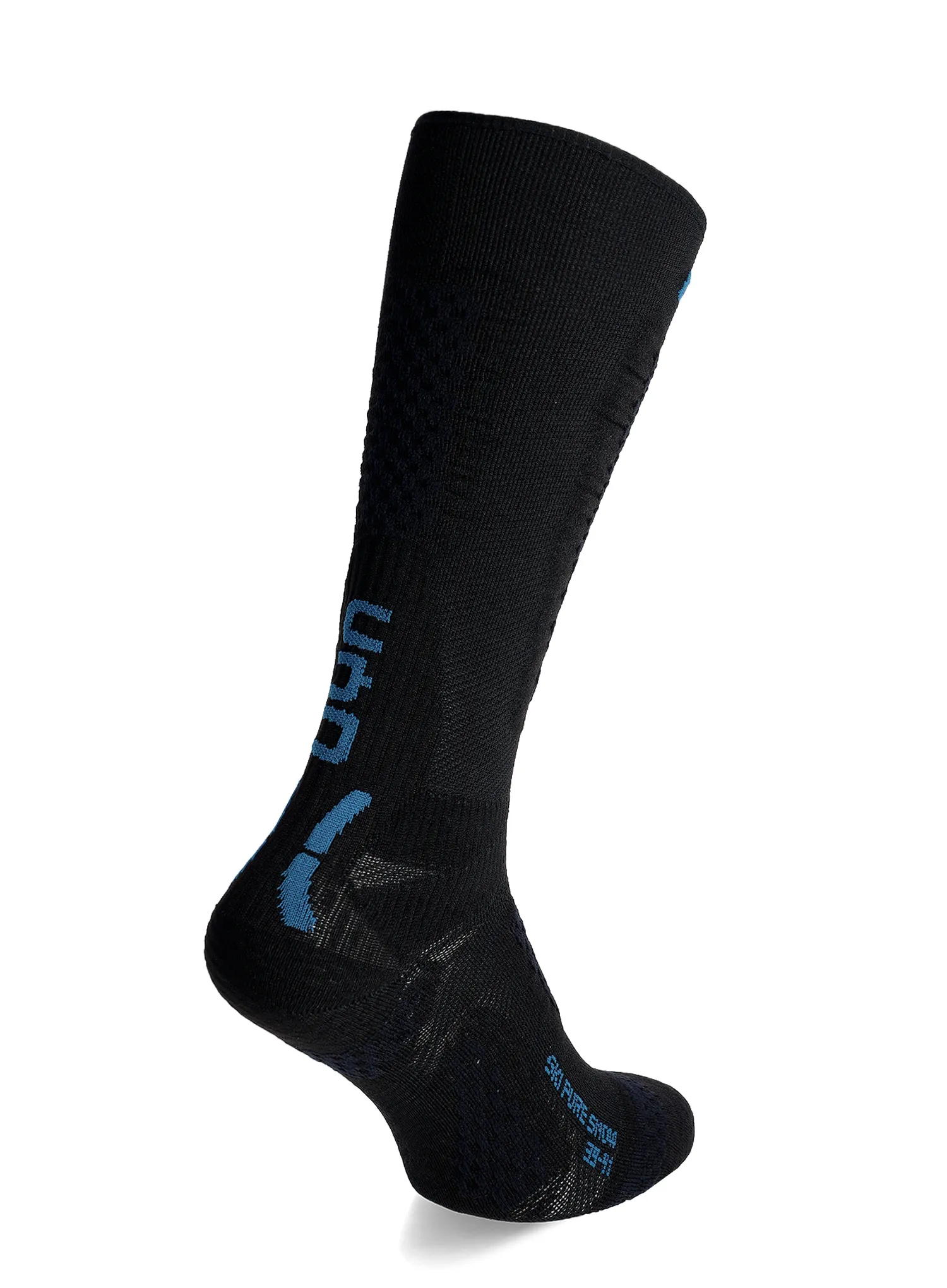 Lyžiarske ponožky UYN Ski One Pure Snow Socks  - black/blue