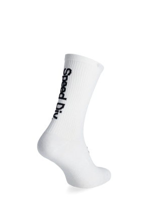 Cyklistické ponožky Fox 8 Ranger Sock Worldwide - white