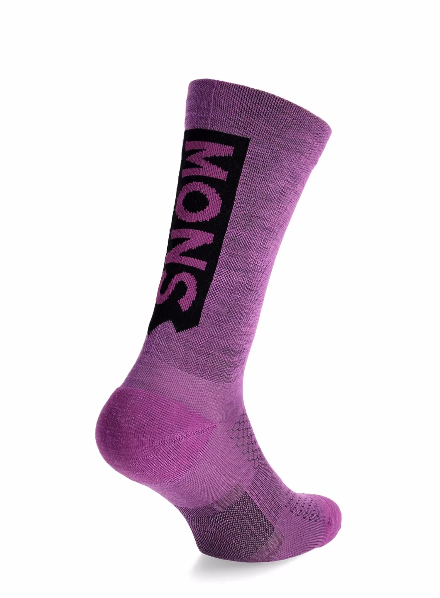 Cyklistické ponožky Mons Royale Atlas Crew Sock - ultraviolet