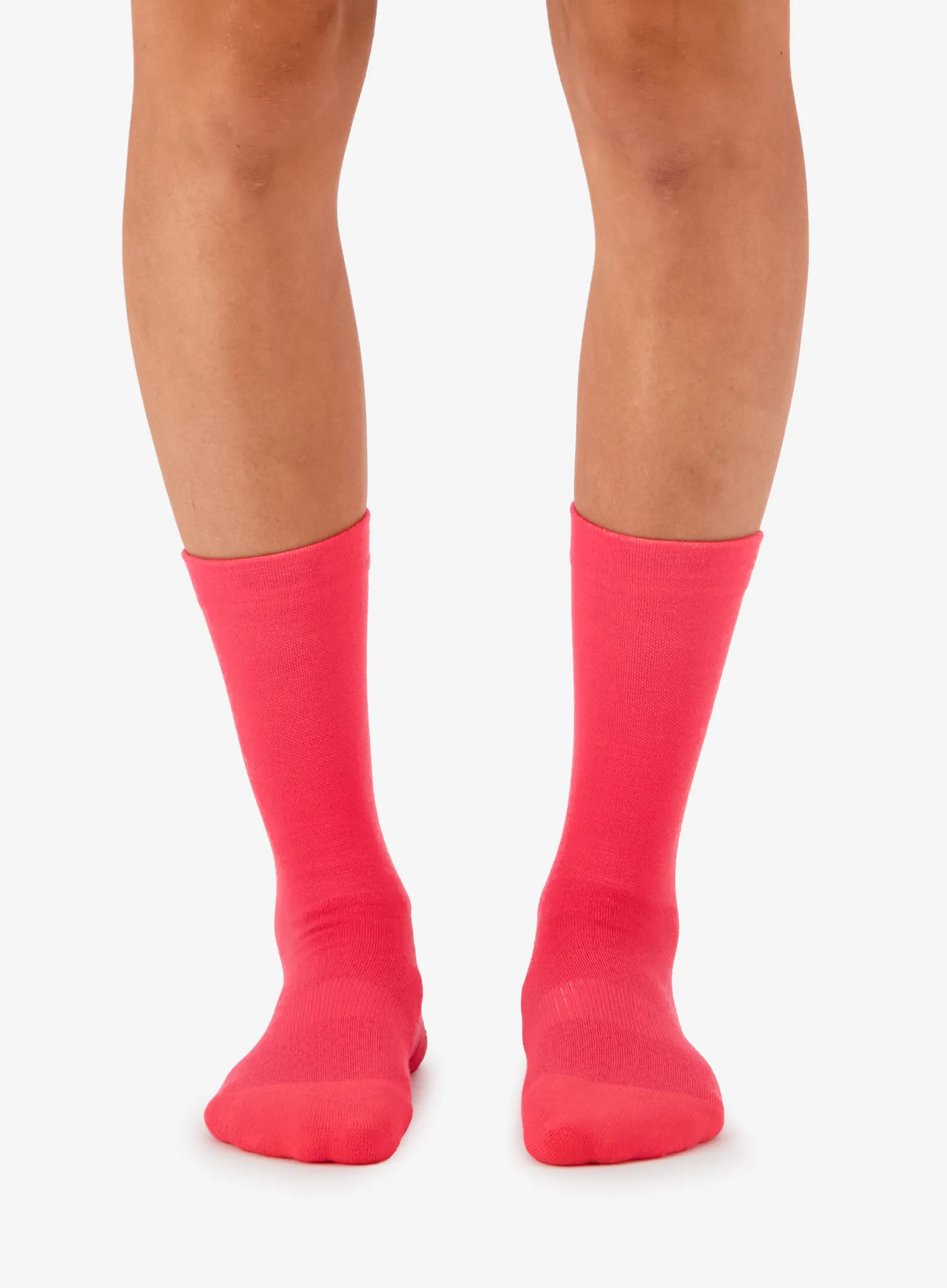 Cyklistické ponožky Mons Royale Atlas Merino Crew Sock - watermelon
