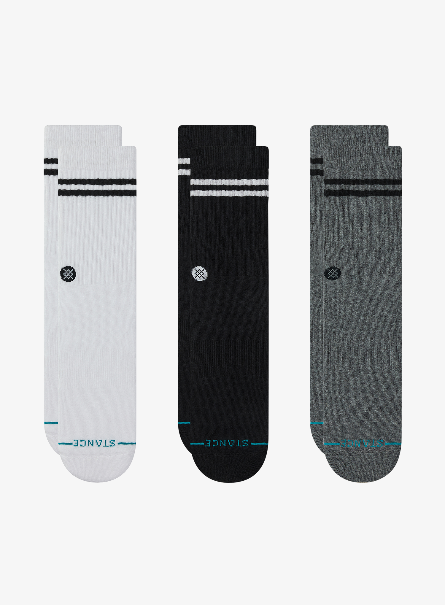 Ponožky Stance Core 3 Pack Crew Sock - multi