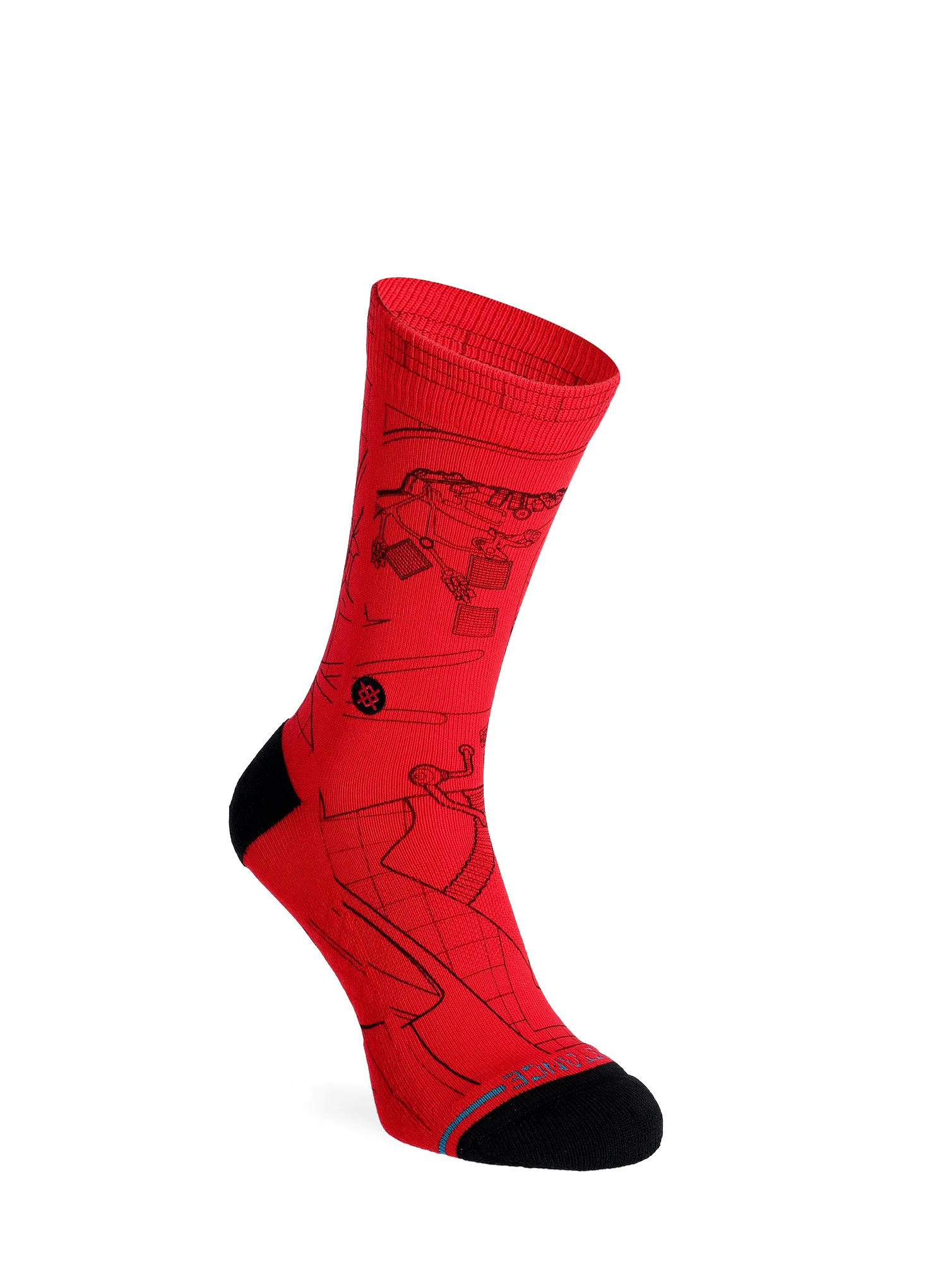 Ponožky Stance Vader Sw Crew - red